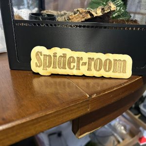 Targhetta Spider-room
