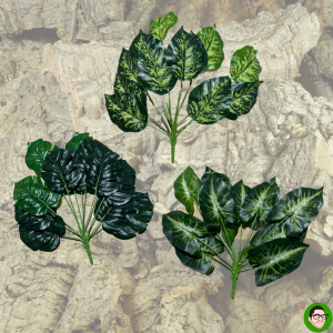 foglie decorative per terrario foglie artificiali