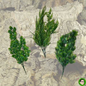 foglie decorative per terrario