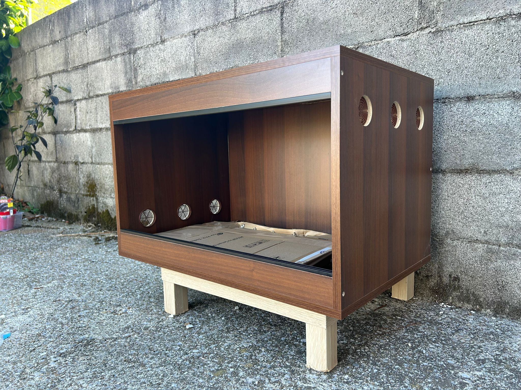 terrario in legno per gechi, serpenti, anfibi, rettili 80x50x50cm terrario in legno per gechi, serpenti, anfibi, rettili 80x50x50cm